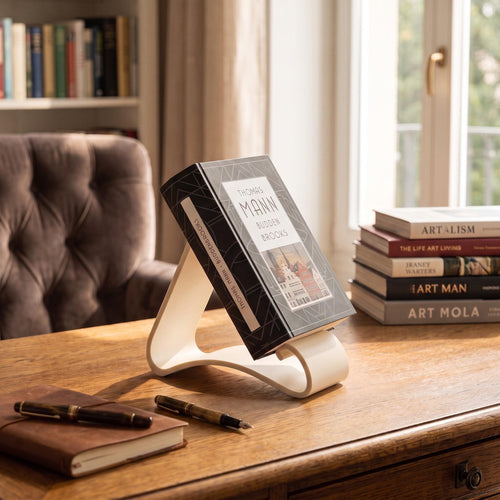 3-in-1 Wavy Book Stand & Page Saver, Reading Rest